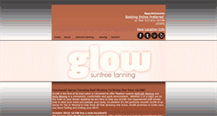 Desktop Screenshot of glowsunfreetanning.com